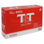 Cutie cu 1000 de tuburi cu filtru maro T&T Economy